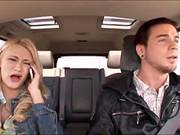 Sexy & Angry Golden-haired Gf Receives Back At Her Fella By Fucking A Stra