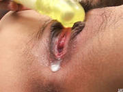 Wet And Horny Japanese Chick Miina Minamoto Gets Fucked With A Dildo