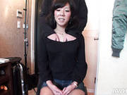 Playful Japanese Milf Kikue Pleases Her Man In Oral Way