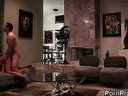 Cheating Hot Blondie Gets Caught On Tape