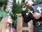 Dirty Nikki Delano Seduces And Fucks A Religious Guy