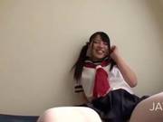 Hot School Babe Loves To Wank On The Clit 