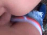 Wild Girl Gets Laid In Forest Clip