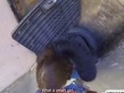 Teen Slut In Blue Skirts Wants Horny Casual Fucking Outdoors