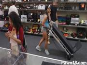 Fit Latina Girl Needs Cash