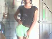 Amiga Desnudandose Bailando