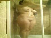 Hot Brazilian Tati Simon Having Shower