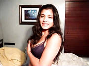Latina Girlfriend Swallows Cock Completely