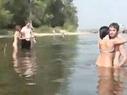 Fishing With Nude Russian Teens