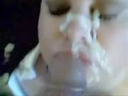 Ball Batter Facial And Drink Compilation