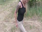 Skinny Big Tit Blonde Anal