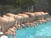 Horny Japanese Beauties Play All Naked In The ###l