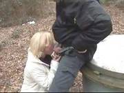 Big Boobsblonde Milf Banged Hard In Forest