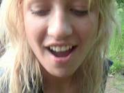 Betsy In Slutty Bimbo Got Her Cunt Fucked In The Park