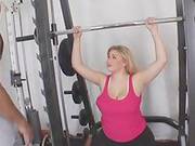 Cute Bbw Gets Ir Fucked In A Gym