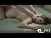 Stunning Chick Gets Massaged And Banged By A Stud
