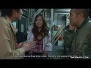 Asian Hottie Gets Toyed And Fucked By Several Men