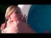 Leony Aprill Banged Doggy Style Before Jizz Shot