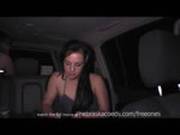 Young Party Girls Make Out And Eat Twat In The Car