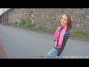 Lovely Slut Makes Him Jizz While Screwing Outdoors