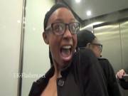 Ebony Amateur Babe Melanies Public Flashi 