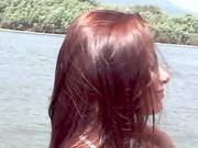 Eva Suzanna Teen Lesbian Brunette Enjoying Nature