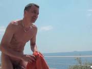 Stunning Sasha Rose Tweaks Her Clit In The Sun