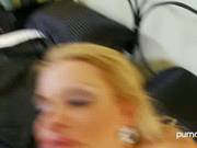 Puma Swede And Girlfriend Receives A Rich Load Of Cock Spurt After Fucking