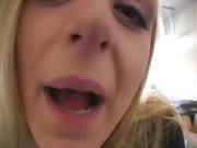 Chelsea Shows Her Tits To The Videocamera And Smokes