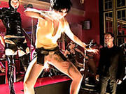 Kinky Dude Rocco And Several Chicks Go Wild After Fashion Show