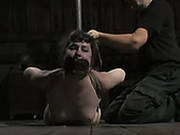 Bondage Brunette Anna Is Tied Up And Punished In Torture Room