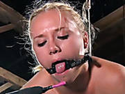 Sweet Blond Is Tied Up And Punished With New Sex Toy