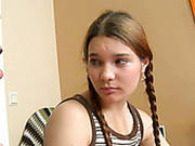 Pretty Fair Haired Teen Chick With Pigtails Got Her Kitty Banged In Mish Style Hard