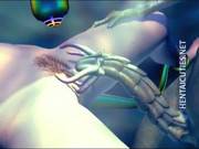 Hottie 3d Hentai Babe Gets Fucked By A Mo 
