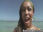 Big Tit Ebony Milf Shows Off Her Pussya V 