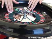 7 Amateurs Playing Spicy Roulette Game By The Pool
517