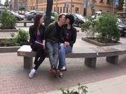 Two Dudes Nail Two Sexy Sluts
527
