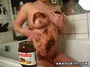 Busty Amateur Lesbians Play With Nutella In Their Bath
1212