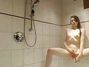 Sexy Girl Playing In The Bath