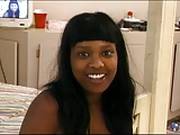 Teen Ebony Casting With Old Ed