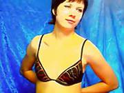 Skinny Brunette Nude In Cam