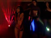 Kinky Russian Girl Nude On Stage Club Concert