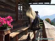 Busty German Babes Make Male Tourists Fee 