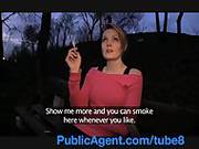 Publicagent Meggie Seetles For Sex For Cash Behind The Church