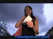 Publicagent Skinny Brunette Is Fucked Next To A River