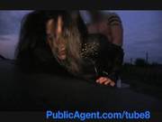 Publicagent Amateur Asian Anal Sex Outside On The Car