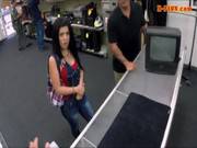 Pervert Pawnkeeper Fucking A Hot Cuban Honey In The Pawnshop