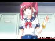   Busty Pink-haired Anime Chick