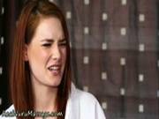 Redhead Masseuse Facial