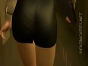 Sexy 3d Anime Bitch Suck Dick On The Knees